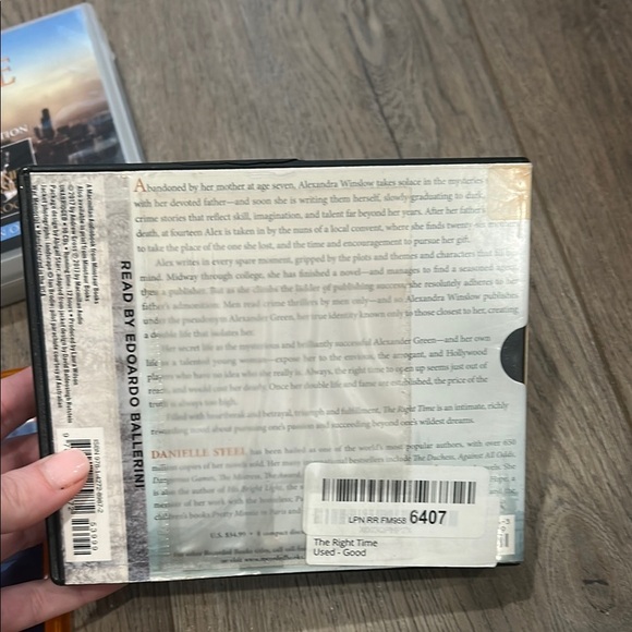 Bundle-7 Danielle Steel Audiobook CDs- Suspects, The Right Time, Betrayal, Rogue - Picture 13 of 16